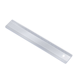Lineal 16 cm, transparent