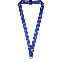 Liv Verstellbares Sublimation Lanyard, schwarz