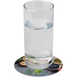 Lumin runder Untersetzer, weiss