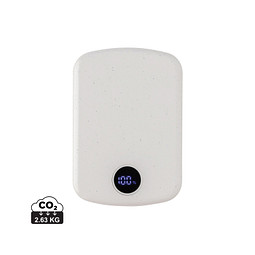 MagBoost 5.000mAh magnetische Powerbank aus RCS rec. Plastik, weiß