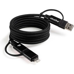 MagCable 4in1 premium magnet , Schwarz
