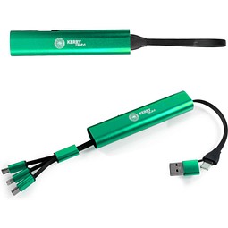 MagCable 5in1 alu, Grün