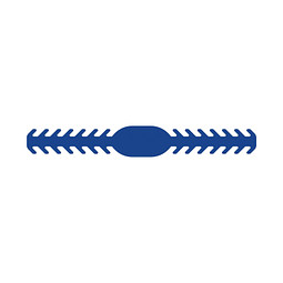 Maskenhalterung Comfort, large, standard-blau PP