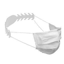 Maskenhalterung Comfort, weiß