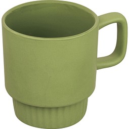 Matte Keramiktasse, 300ml AURELIA, apfelgrün