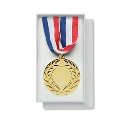 Medaille 5cm WINNER, Goldfarbend