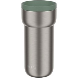 Mepal Ellipse 375 ml Edelstahl Thermobecher, grün