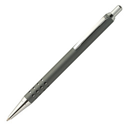LANCE® Metall-Kugelschreiber Sofia, blaue Mine, anthrazit