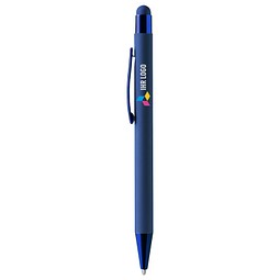 Metall-Touch-Kugelschreiber Peret, blau