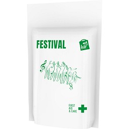 MiniKit Festival in Papierhülle, weiss