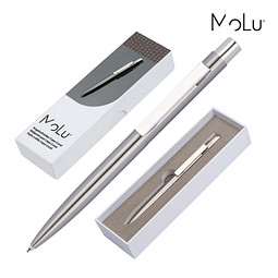 MoLu Edelstahlkugelschreiber Cape Coral,grau