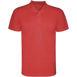 Monzha Sport Poloshirt für Kinder, rot, 8
