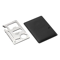 Multifunktionskarte POCKET CARD,silber