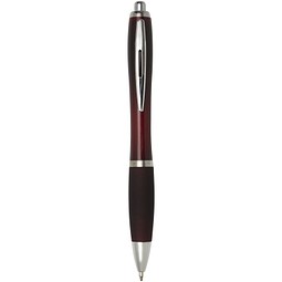 Nash Kugelschreiber mit farbigem Schaft und Griff, Merlot rot