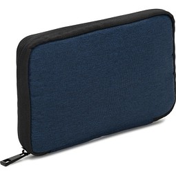 Newcastle BAG. Tasche aus hochdichtem, recyceltem 600D-Polyester mit geräumigem Hauptfach für die Organisation von technischem Zubehör, Blau