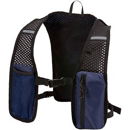 Nomad GRS-recycelte Laufweste mit Trinkfunktion 5 L, navy