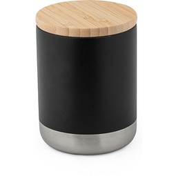 NORRE TUMBLER. Isolierbecher aus Edelstahl (36% recycelt) (370 mL), doppelwandig und vakuumisoliert, Schwarz