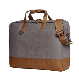 Notebook-Tasche LIFE, grau-braun