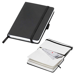 Notizbuch Agenda A6, schwarz