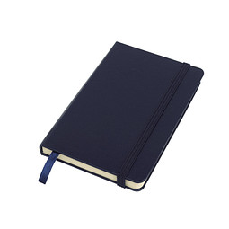 Notizbuch ATTENDANT im DIN-A6-Format,marineblau