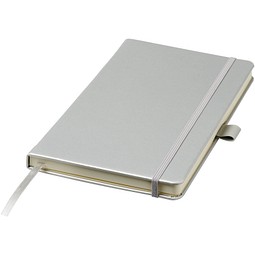 Nova A5 gebundenes Notizbuch, silber