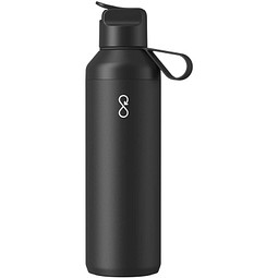 Ocean Bottle Peak GO 710 ml Flasche aus recyceltem Edelstahl, obsidian-schwarz