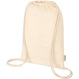 Odisha 140 g/m² OCS Bio-Sportbeutel 5L, natur