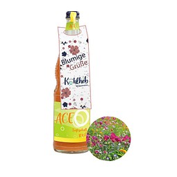 On-Pack Samenpapier, Sommerblumenmischung, 1-seit. Druck