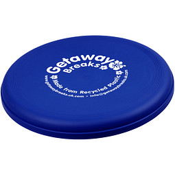 Orbit Frisbee aus recyceltem Kunststoff, blau