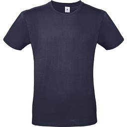 B&C Collection Unisex T-Shirt, dunkelblau, S