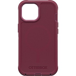 iPhone 16e/15/14/13 Hülle Defender MagSafe, Foxberry (pink)