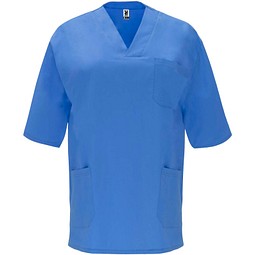 Panacea Kurzärmeliges Arbeitshemd, 160 g/m2, unisex, lab blau, L