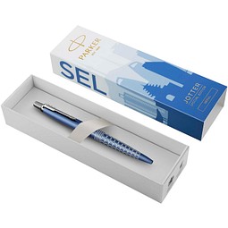 Parker Jotter SE Global Icons Kugelschreiber (blaue Mine), electric blau