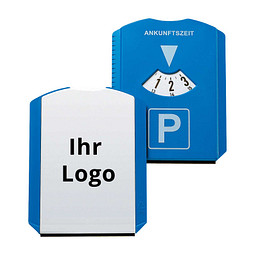 Parkscheibe/Eiskratzer - bedruckbar als Werbemittel mit einem Logo