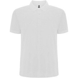 Pegaso Premium Poloshirt für Kinder, weiss, 3/4