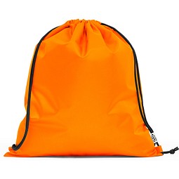 PEMBA. Turnbeutel aus 190T Polyester aus recyceltem (100% rPET), Orange