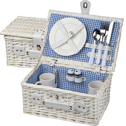 Picknickkoffer Emmerlev, weiss