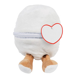 Plüsch-Hase LUKAS,braun, schwarz, weiß