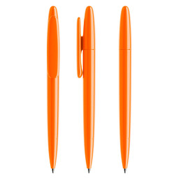 prodir® Drehkugelschreiber DS5 TPP Twist, blaue Mine, orange