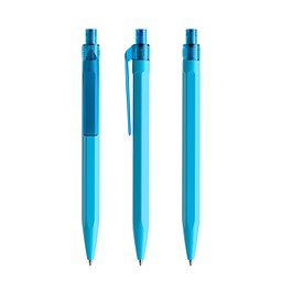 prodir QS50 PMT Push Kugelschreiber, Cyan Blue