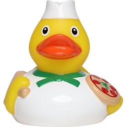 Quietsche-Ente Pizzabäcker, multicolour