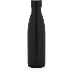 RE-BUFFON L. Thermosflasche aus 90% recyceltem Edelstahl 810 mL, Schwarz
