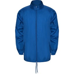 Regenjacke Island –  leichte Windjacke mit Reißverschluss, L, Royalblau