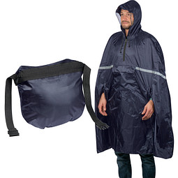 Regenponcho Monte Carlo,dunkelblau