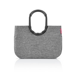 reisenthel® Einkaufstasche loopshopper L frame twist silver