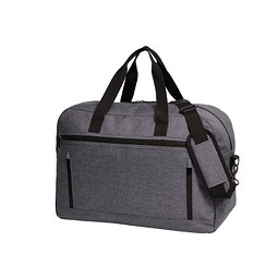 Reisetasche FASHION, blau-grau meliert