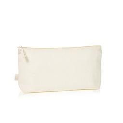 Reißverschluss-Tasche ORGANIC L, natur