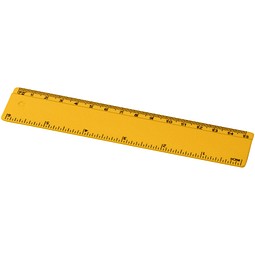 Renzo 15 cm Kunststofflineal, gelb