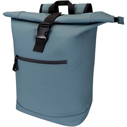 Resi Plus 15 GRS-recycelter Rolltop Rucksack 18 L, Hale Blue