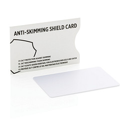 XD COLLECTION RFID Anti-Skimming-Karte, weiß
